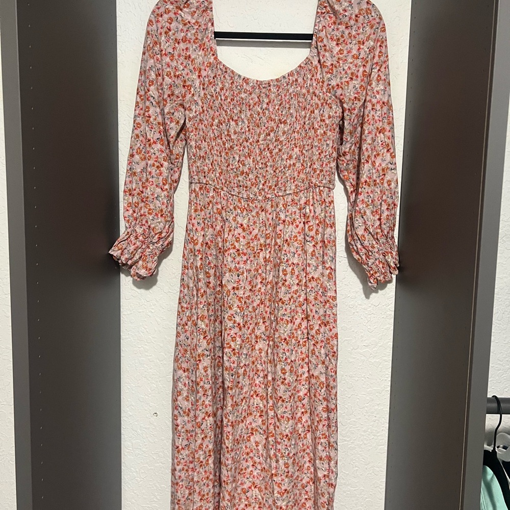 Floral Pink Dress